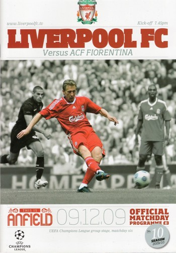 Match programme